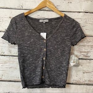 NWT Crave Fame Crop top